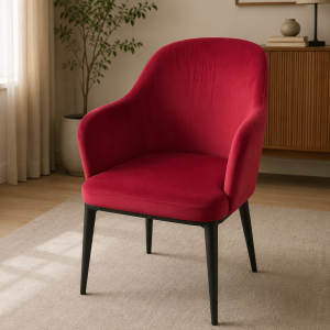Modern Velvet Accent Chair