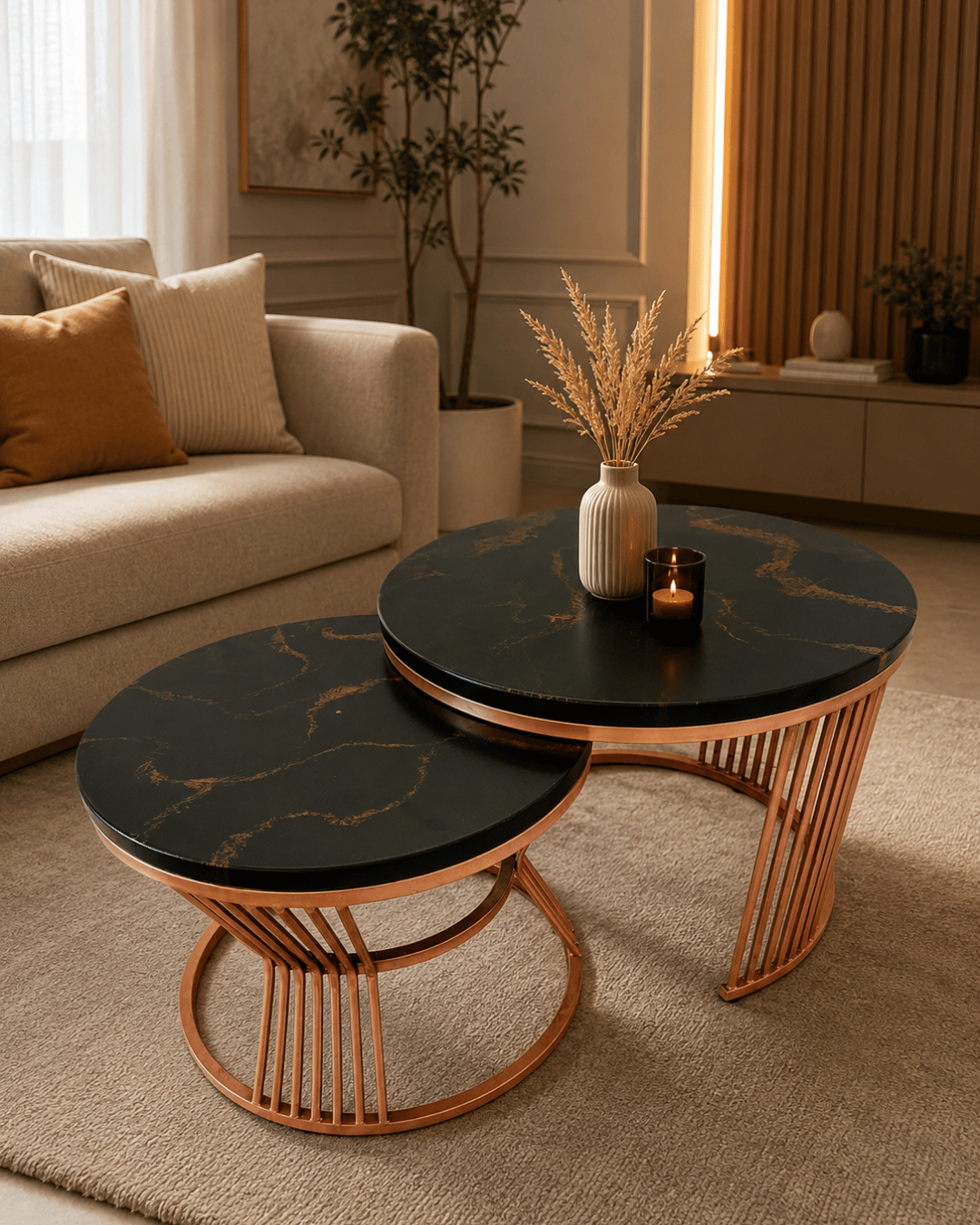 Classic Metal Cross-Back Dining Chair